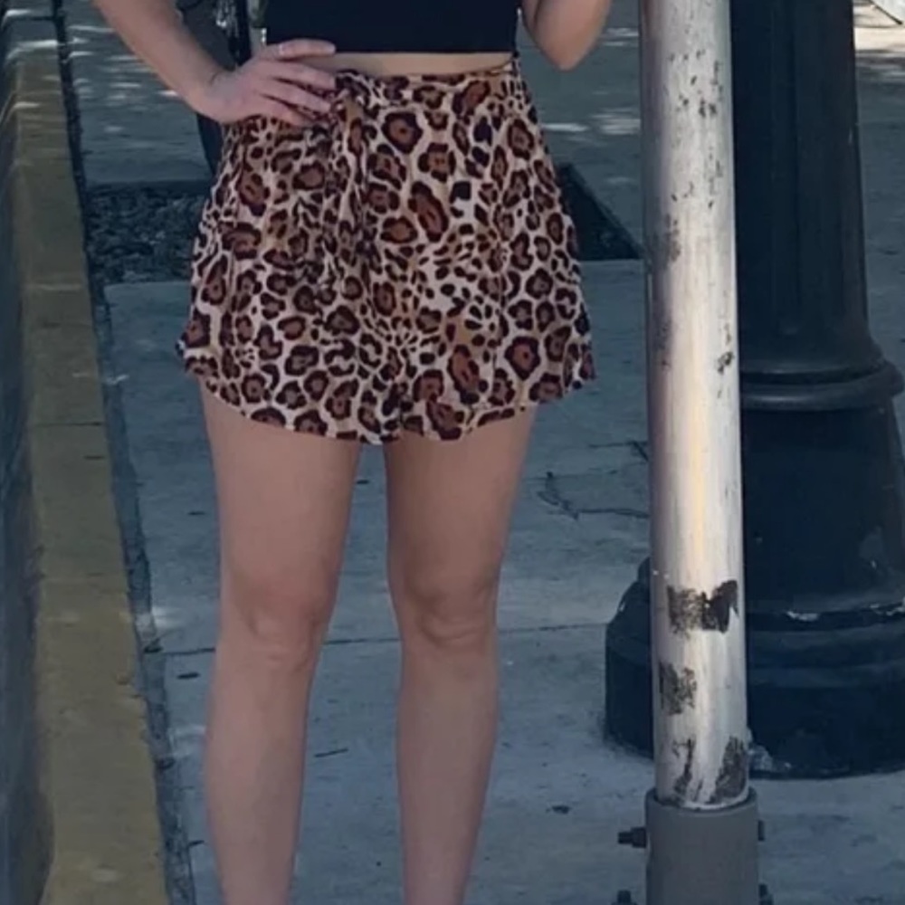 Lulus leopard skort - Picture 2 of 4
